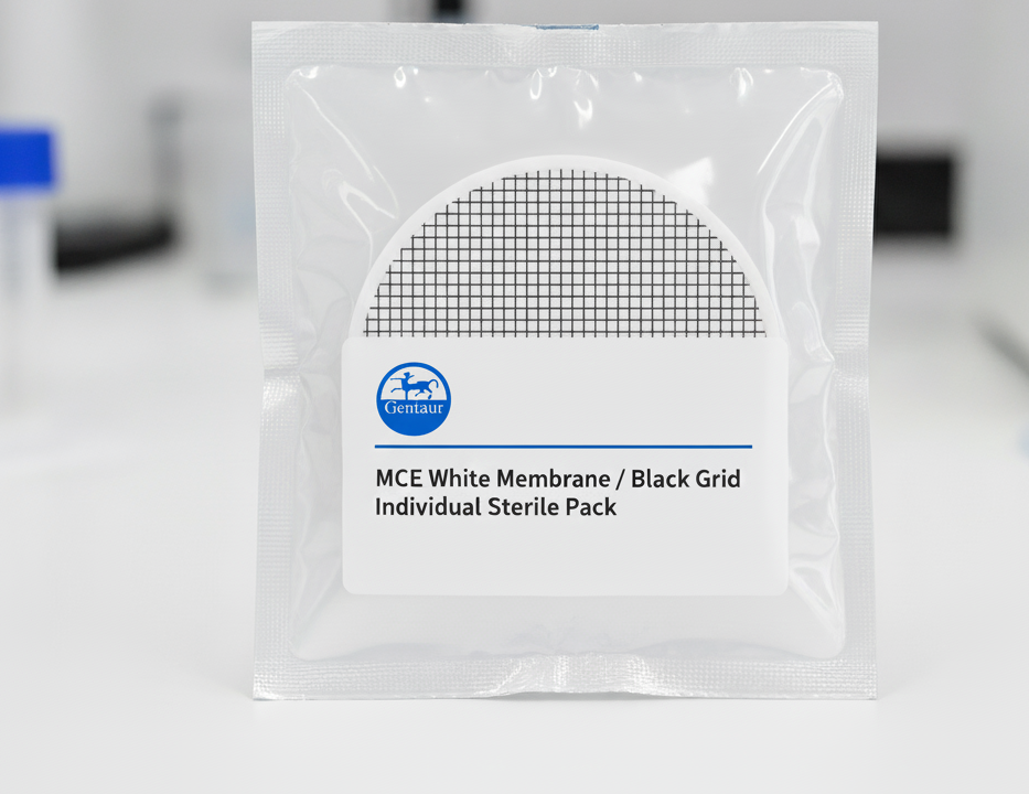MCE White Membrane / Black Grid Continuous Sterile Pack 47mm 0.45µm